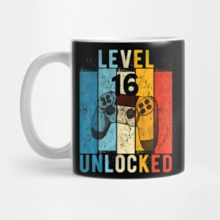 Level 16 Video16 Year Old 16th Birthday Mug